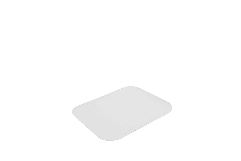 Deckel, Alukarton-Deckel für Alu-Menüschale, 2-geteilt, 220 x 173 mm, Typ R80L +  Typ R808L